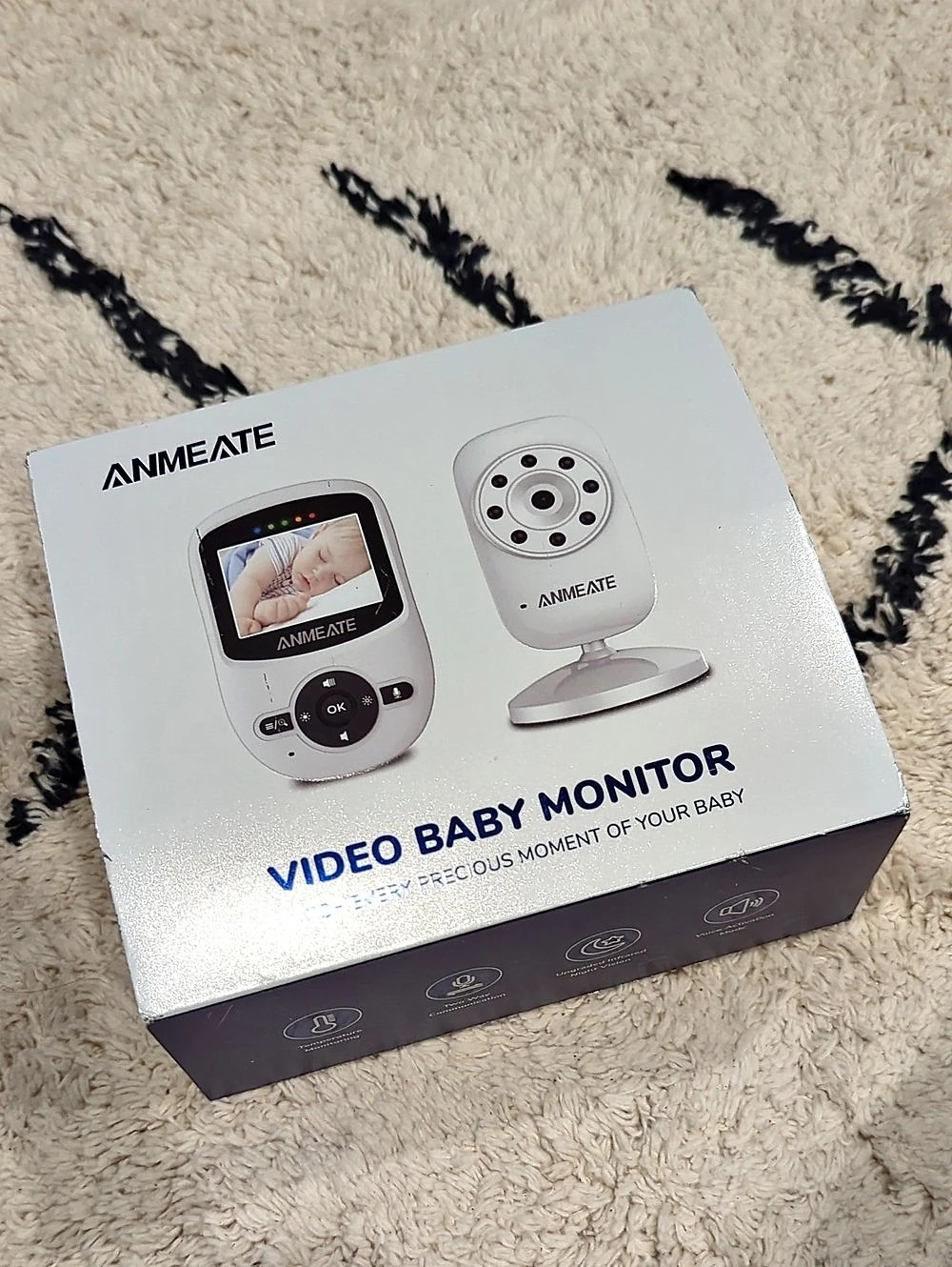 ANMEATE SM24 Video Baby Monitor